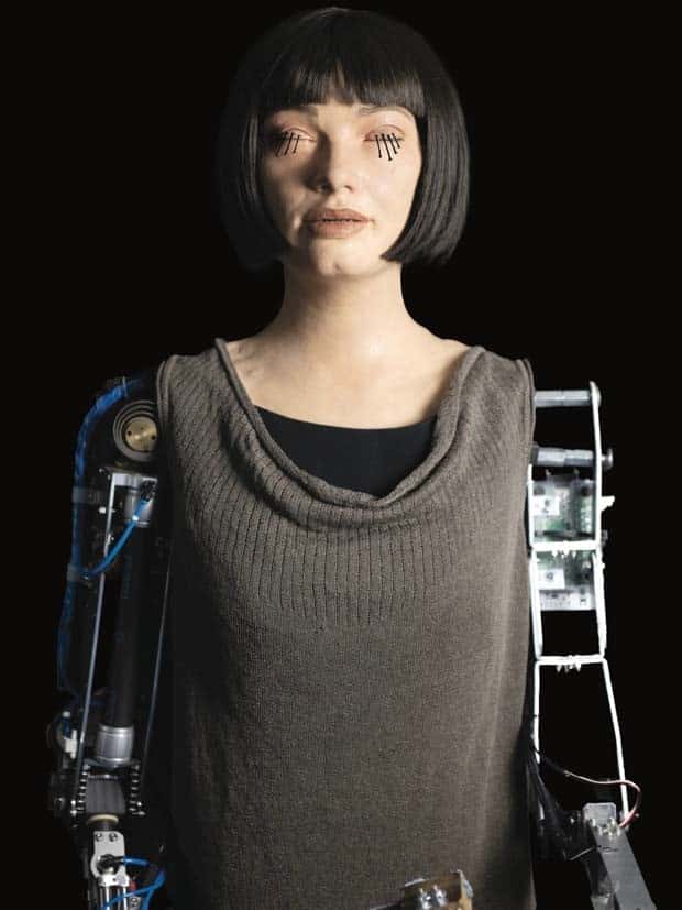 Robots with Unsettling Human Like Faces (33 photos)