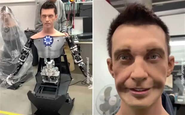 Robots with Unsettling Human Like Faces (33 photos)
