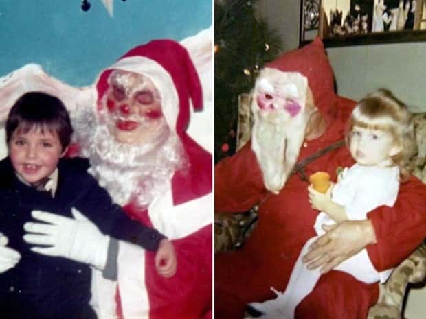 Unsettling Santas from the Past (23 photos)