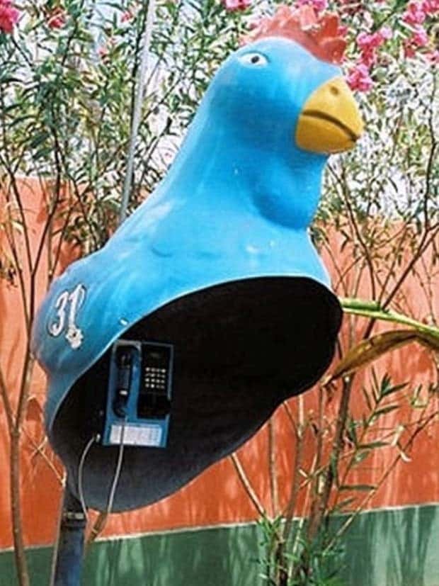 Unique and Abstract Payphone Designs (42 photos)