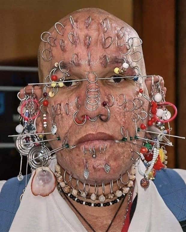 Heavily Tattooed and Pierced Freaks #29 (23 photos)