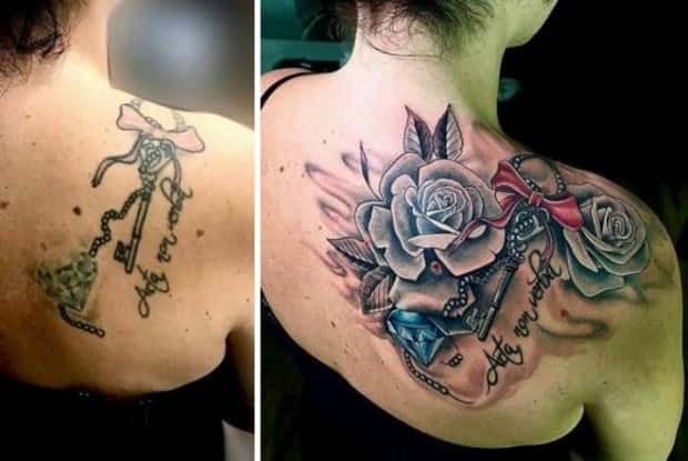 tattoo fixes 10 Tattoo Fixes Done Right (30 photos)