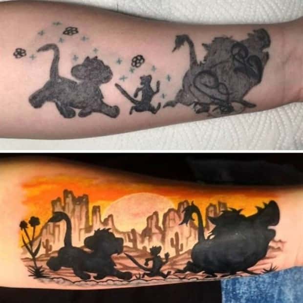 tattoo fixes 14 Tattoo Fixes Done Right (30 photos)