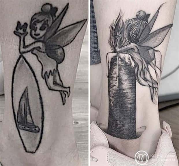 tattoo fixes 15 Tattoo Fixes Done Right (30 photos)