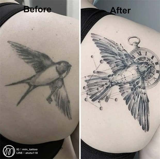 tattoo fixes 28 Tattoo Fixes Done Right (30 photos)
