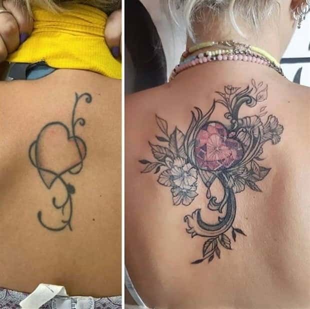 tattoo fixes 7 Tattoo Fixes Done Right (30 photos)