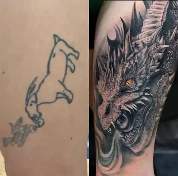 corrected tattoos 10 Corrected Tattoos With Flawless Results (28 photos)