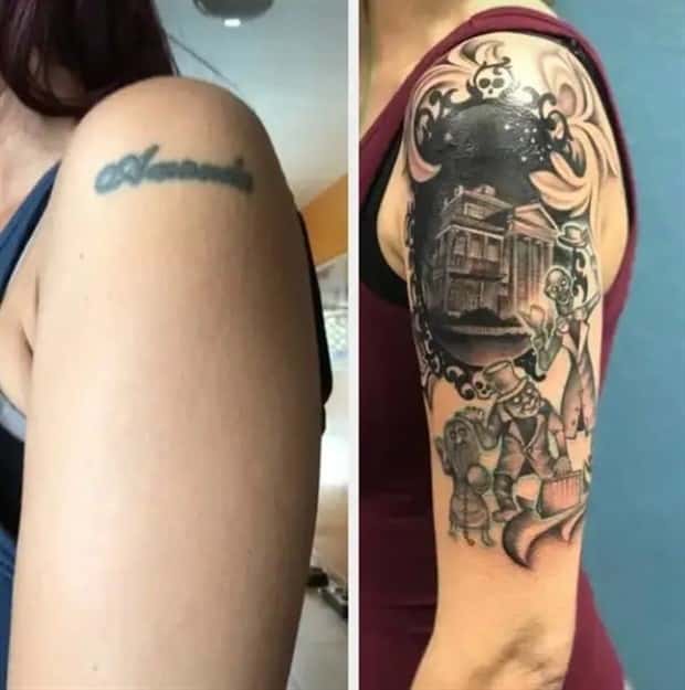 corrected tattoos 13 Corrected Tattoos With Flawless Results (28 photos)