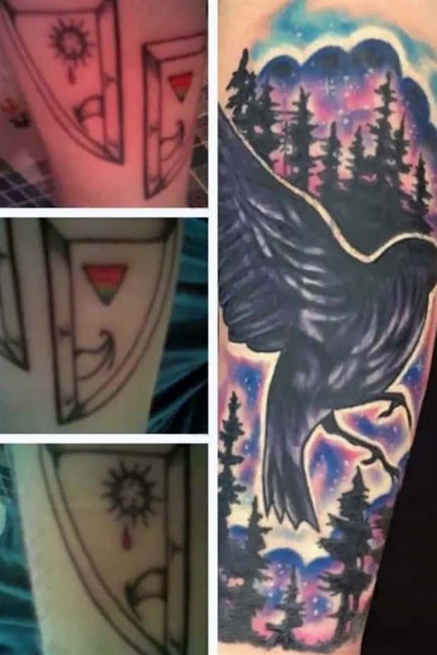 corrected tattoos 18 Corrected Tattoos With Flawless Results (28 photos)