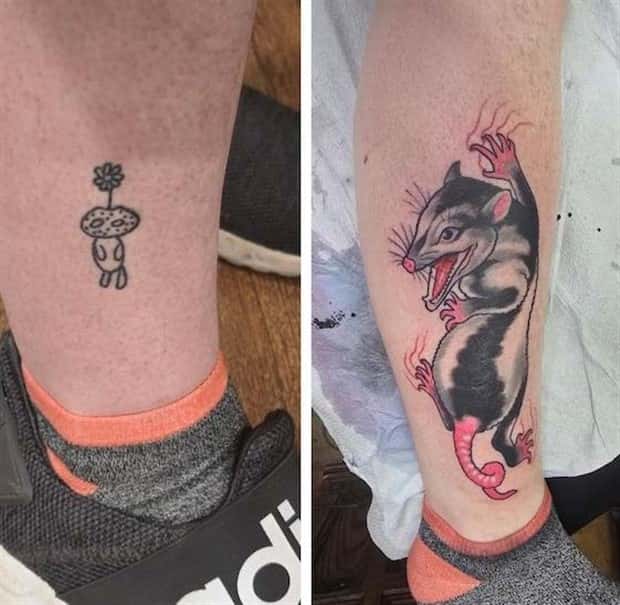 corrected tattoos 25 Corrected Tattoos With Flawless Results (28 photos)