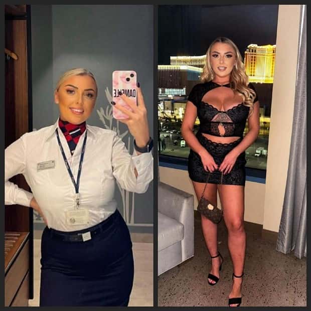 elegant flight attendants 3 Elegant Flight Attendants Uniformed and Casual (34 photos)