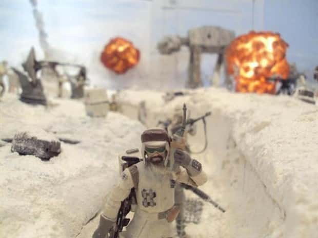 Star Wars Diorama Showcases Hoth Battle (18 photos)