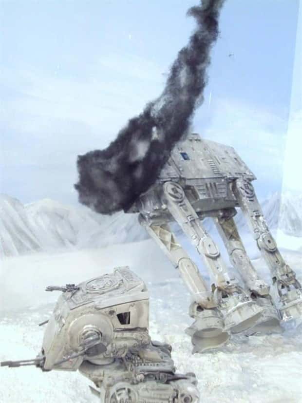 Star Wars Diorama Showcases Hoth Battle (18 photos)