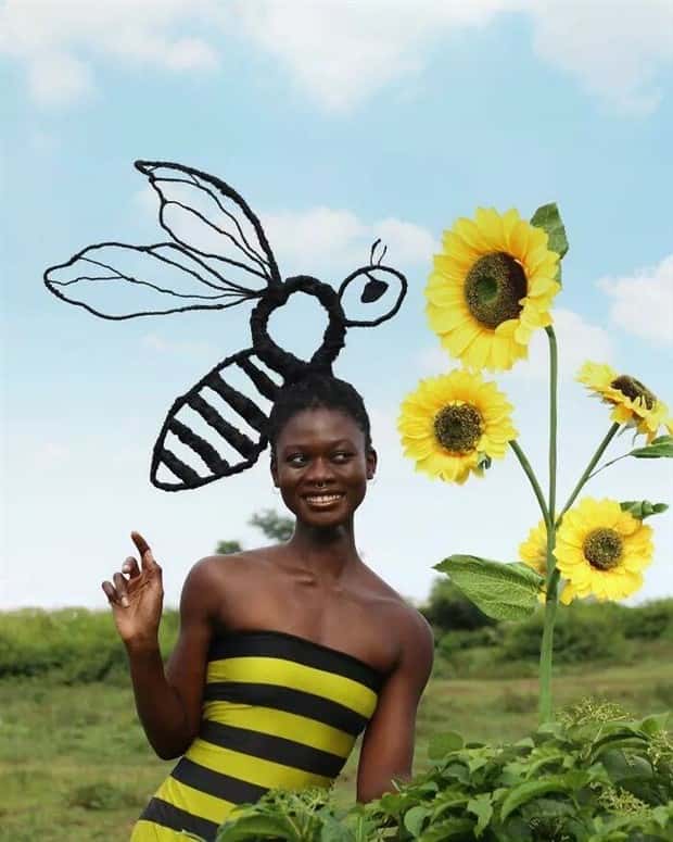 laetitia ky hair sculptures 12 Extraordinary Hair Sculptures by Laetitia Ky (28 photos)