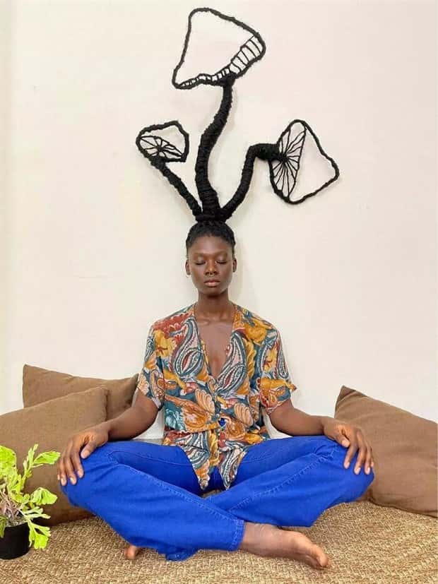 laetitia ky hair sculptures 6 Extraordinary Hair Sculptures by Laetitia Ky (28 photos)