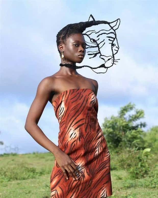 laetitia ky hair sculptures 8 Extraordinary Hair Sculptures by Laetitia Ky (28 photos)