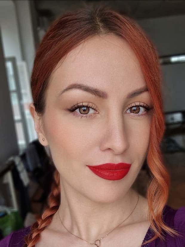 sexy red lips 24 Hot Girls with Red Lips #26 (25 photos)