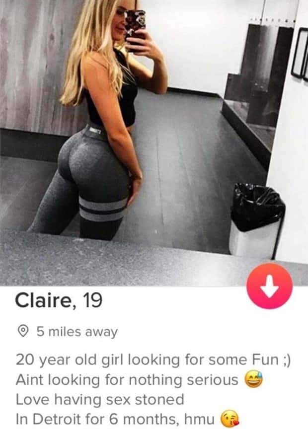 shameless tinder girls 27 Shameless Tinder Girls Who Keep It Real (29 photos)