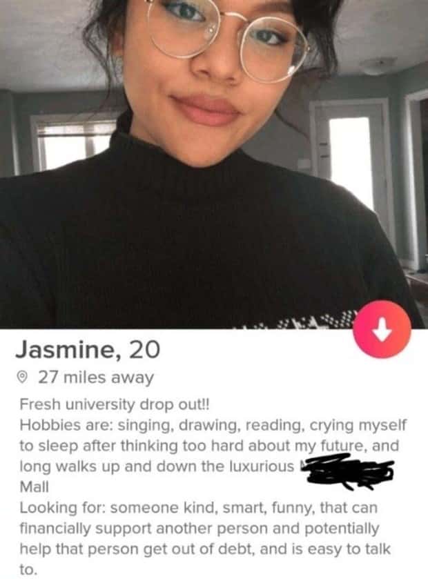 shameless tinder girls 28 Shameless Tinder Girls Who Keep It Real (29 photos)