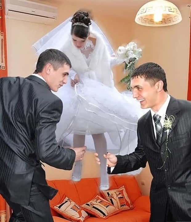 Wonderfully Eccentric Russian Wedding Photos (40 photos)