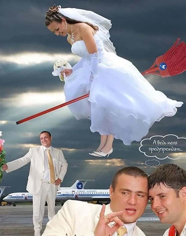 Wonderfully Eccentric Russian Wedding Photos (40 photos)