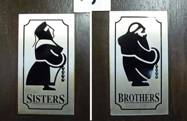 funny bathroom signs 10 Funny Bathroom Signs Found in Public (29 photos)