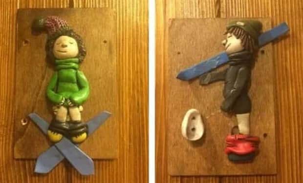 funny bathroom signs 20 Funny Bathroom Signs Found in Public (29 photos)