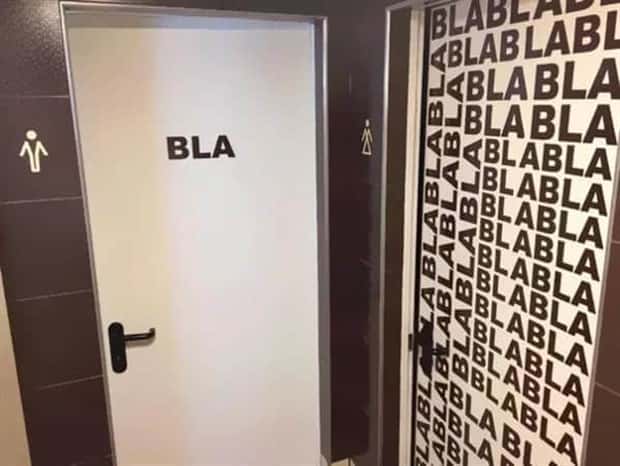 funny bathroom signs 5 Funny Bathroom Signs Found in Public (29 photos)