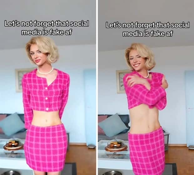 social media illusions 2 Authentic Girls Breaking Social Media Illusions (20 photos)
