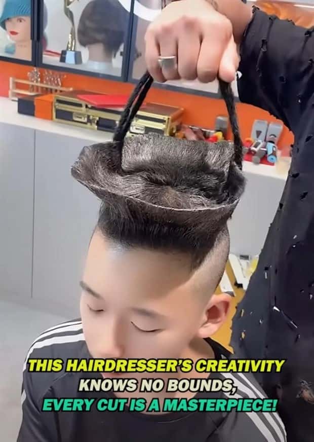 Strange Haircuts that Cannot Go Unnoticed #35 (21 photos)