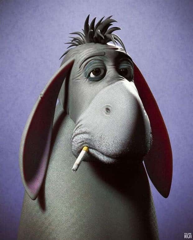 cartoon characters felipe rui fernandes 17 Creepy Cartoon Characters by Felipe Rui Fernandes (25 photos)