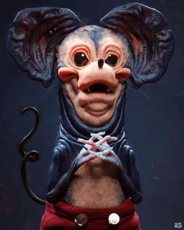 cartoon characters felipe rui fernandes 3 Creepy Cartoon Characters by Felipe Rui Fernandes (25 photos)