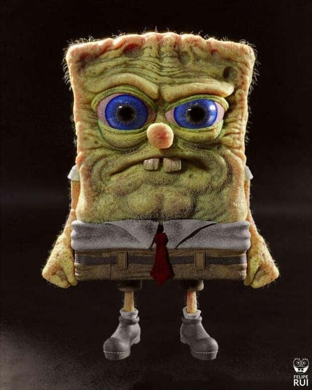 cartoon characters felipe rui fernandes 7 Creepy Cartoon Characters by Felipe Rui Fernandes (25 photos)