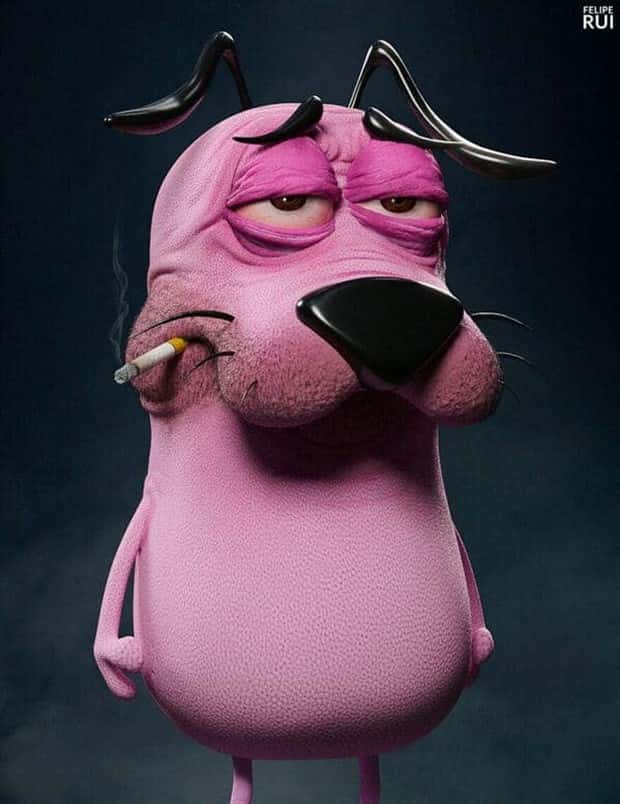 cartoon characters felipe rui fernandes 9 Creepy Cartoon Characters by Felipe Rui Fernandes (25 photos)