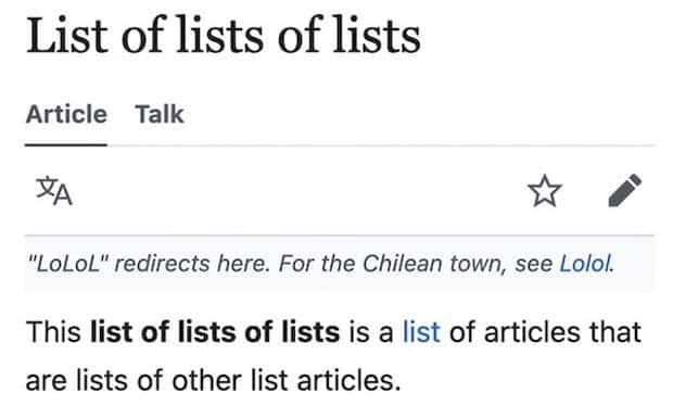 crazy wikipedia entries 25 Wikipedia Took Me to the Void (30 photos)