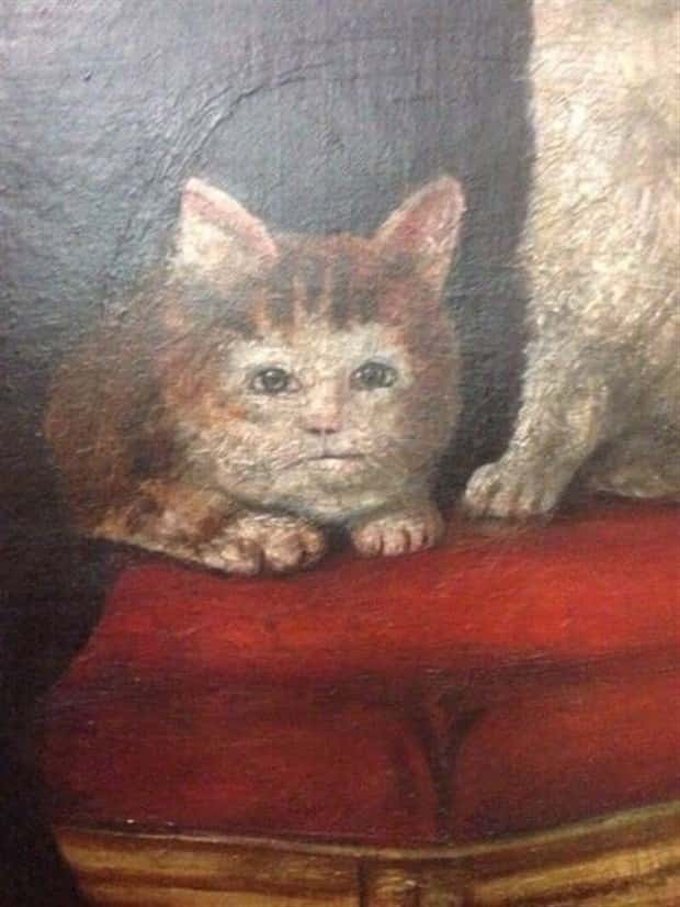medieval cats 10 Medieval Artists Seemed Unfamiliar with Cats (20 photos)