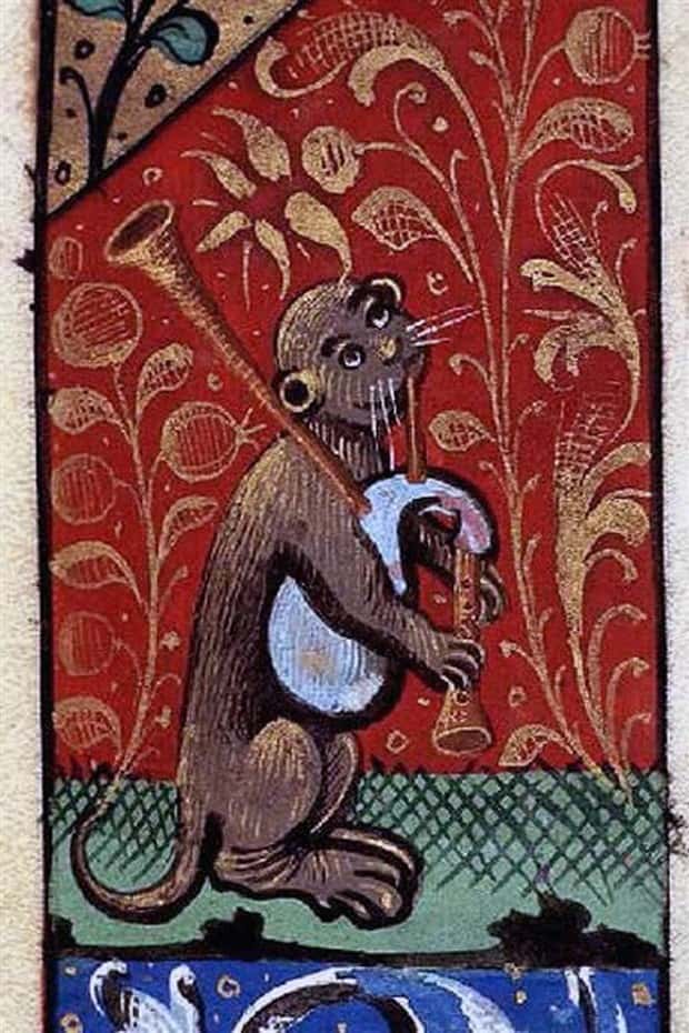 medieval cats 20 Medieval Artists Seemed Unfamiliar with Cats (20 photos)