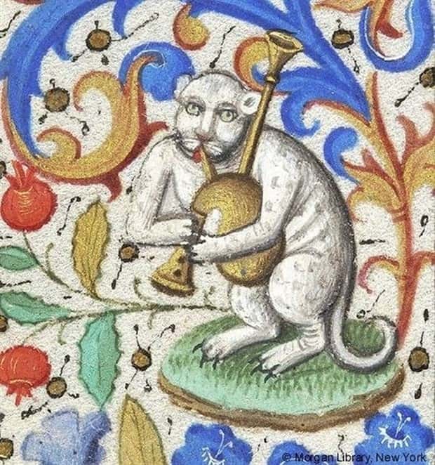 medieval cats 7 Medieval Artists Seemed Unfamiliar with Cats (20 photos)