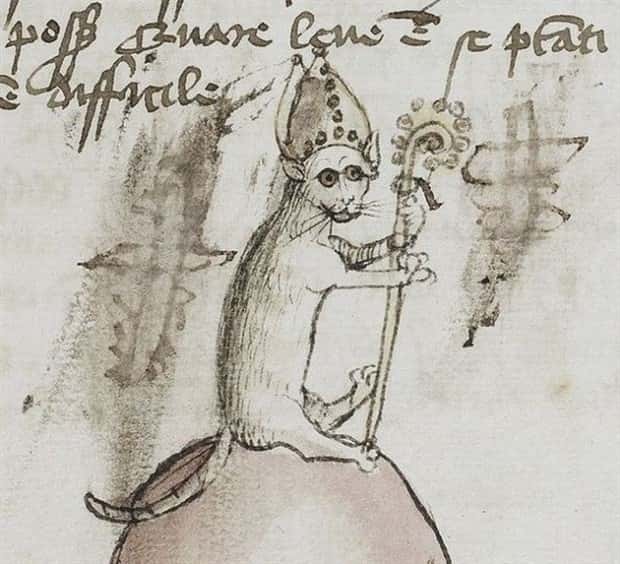medieval cats 8 Medieval Artists Seemed Unfamiliar with Cats (20 photos)