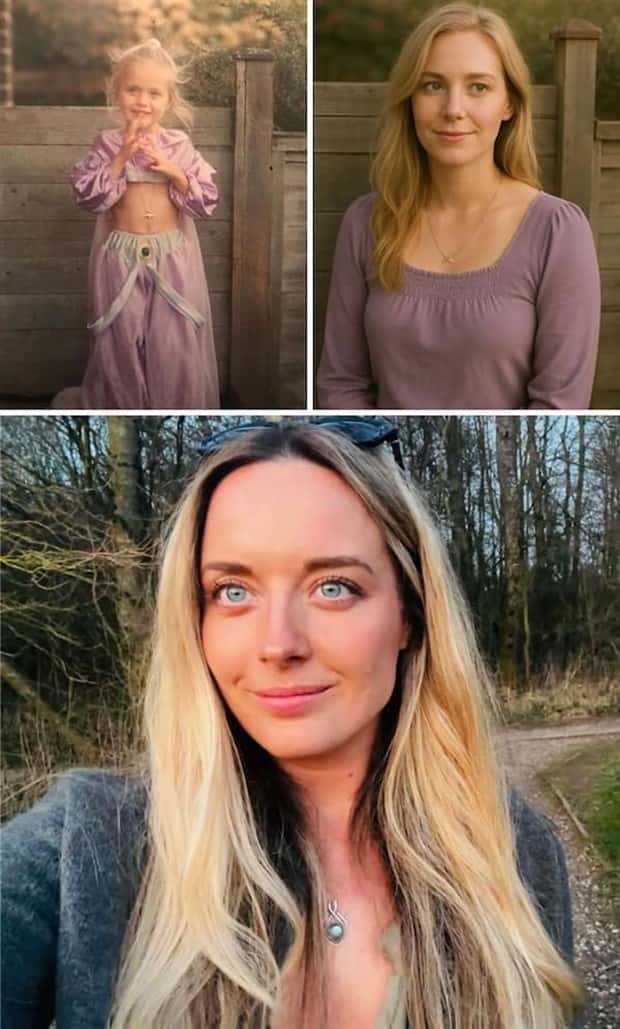 Eerily Accurate AI Aged Childhood Pics (30 photos)