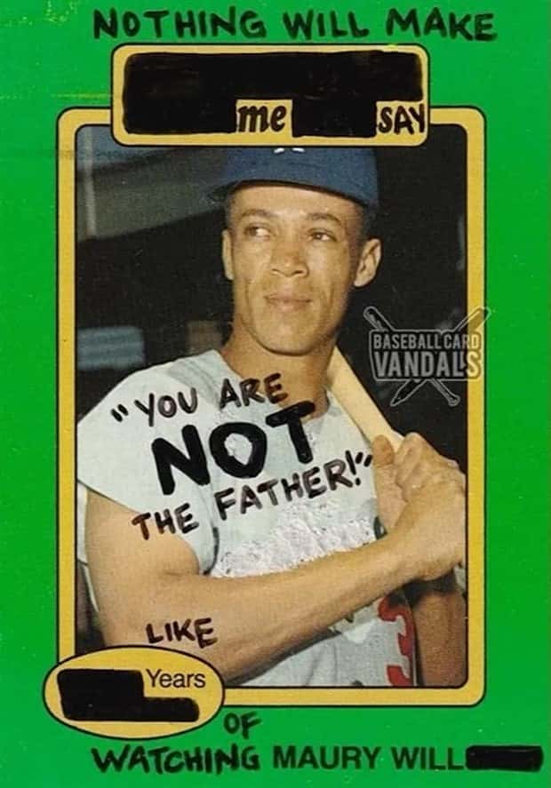 Hilariously Altered Baseball Cards (30 photos)