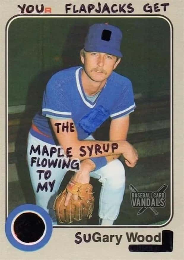 Hilariously Altered Baseball Cards (30 photos)