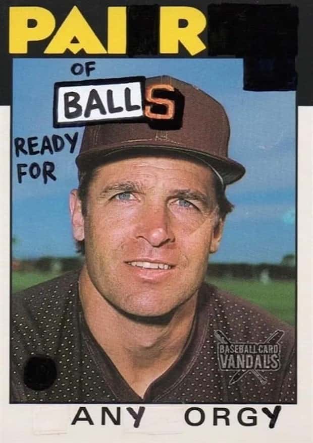Hilariously Altered Baseball Cards (30 photos)