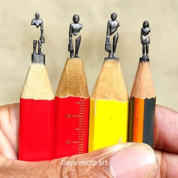pencil tip carvings by daya 10 Incredible Pencil Tip Art by Daya (27 photos)