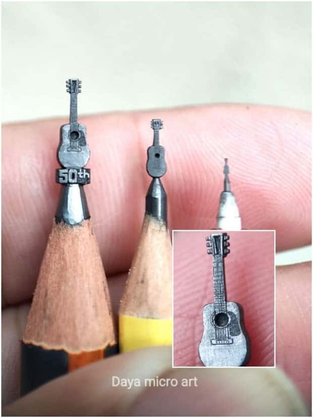 pencil tip carvings by daya 14 Incredible Pencil Tip Art by Daya (27 photos)