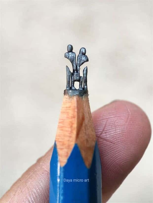 pencil tip carvings by daya 18 Incredible Pencil Tip Art by Daya (27 photos)