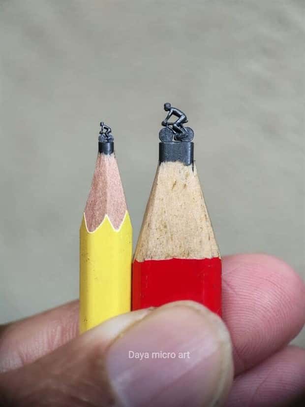 pencil tip carvings by daya 19 Incredible Pencil Tip Art by Daya (27 photos)