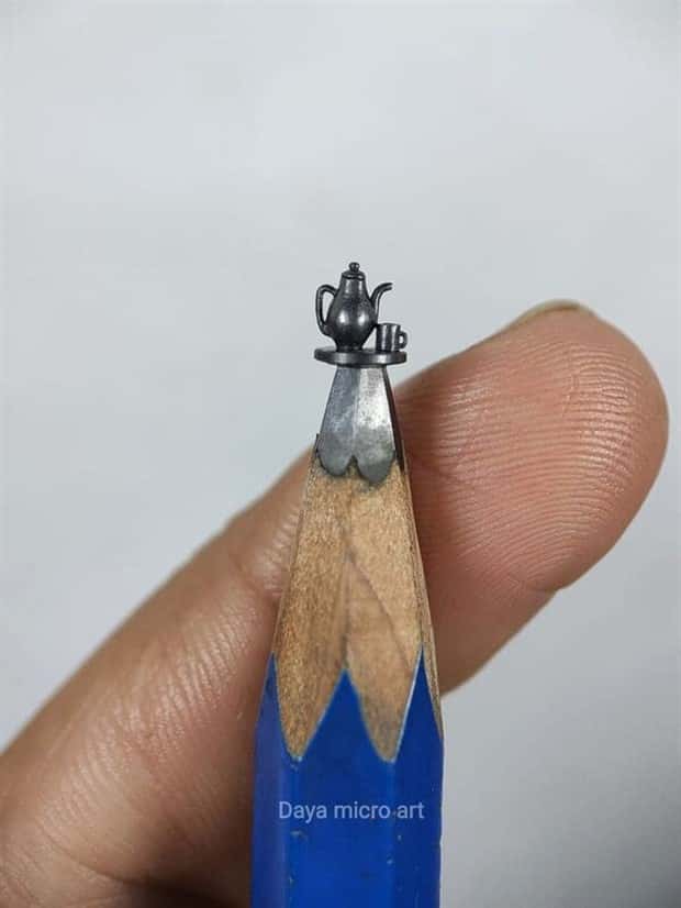 pencil tip carvings by daya 20 Incredible Pencil Tip Art by Daya (27 photos)