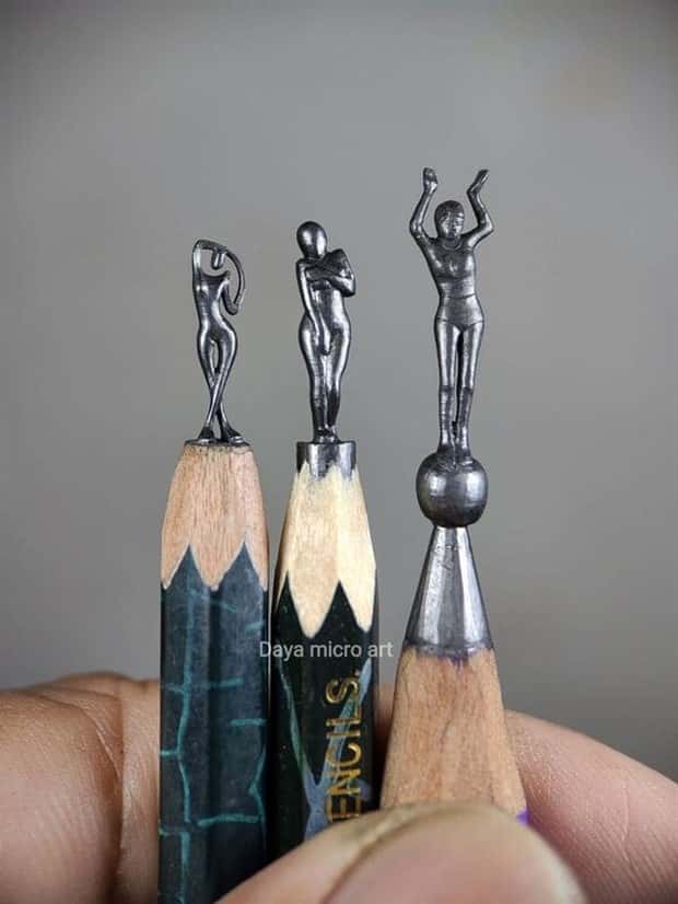 pencil tip carvings by daya 24 Incredible Pencil Tip Art by Daya (27 photos)