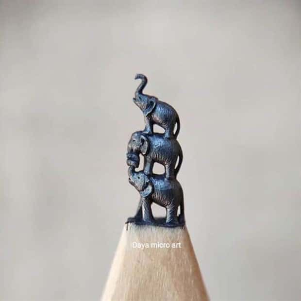 pencil tip carvings by daya 3 Incredible Pencil Tip Art by Daya (27 photos)